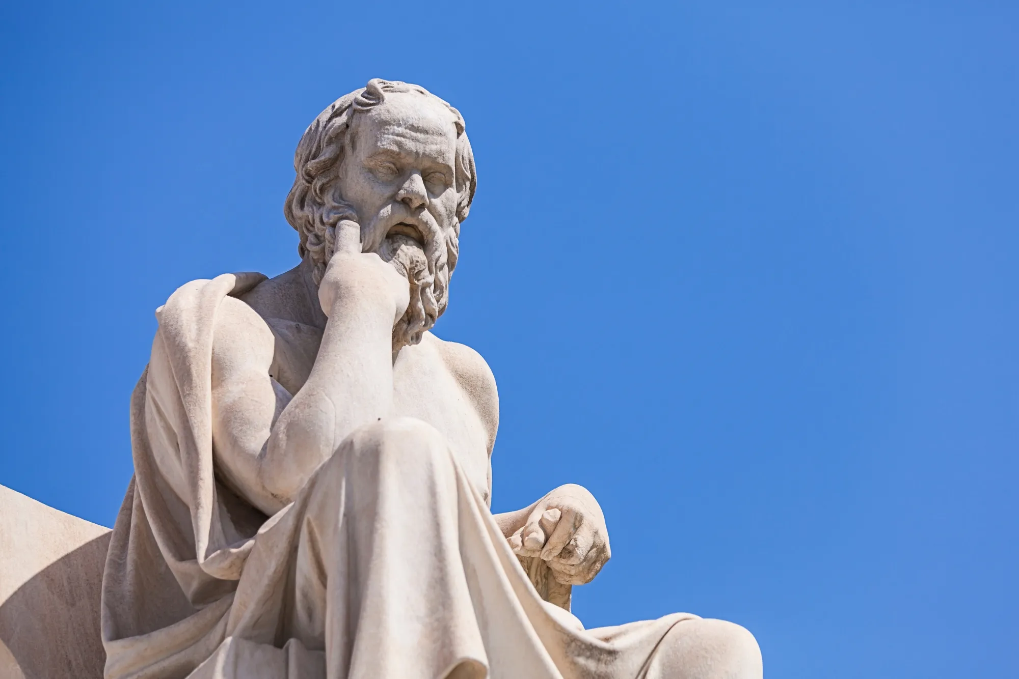 Estatua de Sócrates - Sabiduría Antigua